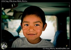 Little boy, Villa Jesus Maria, Mexico