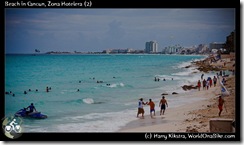 Beach in Cancun, Zona Hotelera (2)